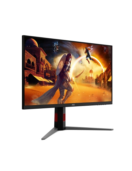 AOC G4 U32G4U Monitor PC 80 cm (31.5") 3840 x 2160 Pixel 4K Ultra HD Nero, Rosso