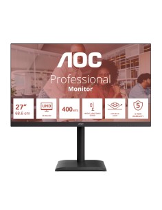 AOC E4 U27E4CV Monitor PC 68,6 cm (27") 3840 x 2160 Pixel 4K Ultra HD LED Nero