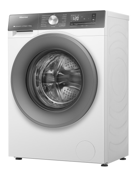 Hisense WD3S9043BW7 lavasciuga Libera installazione Caricamento frontale Bianco D