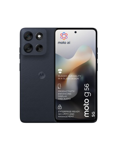 Motorola moto g56 5G 17,1 cm (6.72") Dual SIM ibrida Android 15 USB tipo-C 8 GB 256 GB 5200 mAh Nero