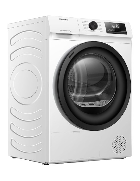 Hisense DHQE900UWDC asciugatrice Libera installazione Caricamento frontale 9 kg Bianco
