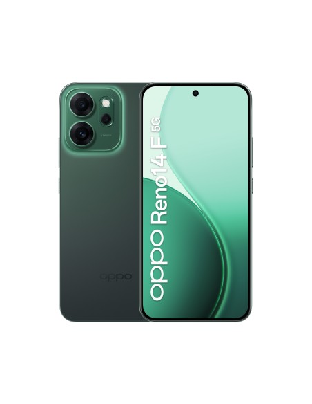 OPPO 14 F 5G Reno14 F 5G 16,7 cm (6.57") Doppia SIM Android 15 USB tipo-C 8 GB 256 GB 6000 mAh Verde