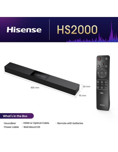 Hisense HS2000 2.1 canali 240 W