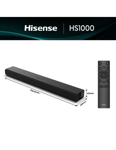 Hisense HS1000 Nero 2.0 canali 120 W