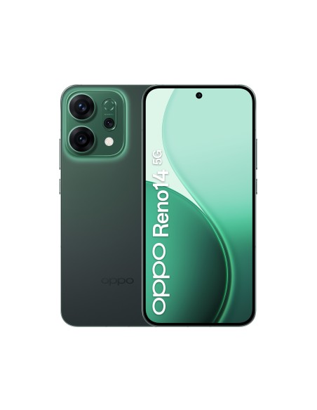 OPPO 14 5G Reno14 5G 16,7 cm (6.59") Doppia SIM Android 15 USB tipo-C 12 GB 512 GB 6000 mAh Verde