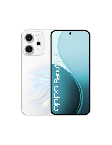 OPPO 14 5G Reno14 5G 16,7 cm (6.59") Doppia SIM Android 15 USB tipo-C 12 GB 512 GB 6000 mAh Bianco