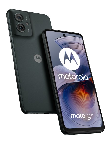 Motorola moto g55 5G 16,5 cm (6.49") Doppia SIM Android 14 USB tipo-C 8 GB 256 GB 5000 mAh Grigio