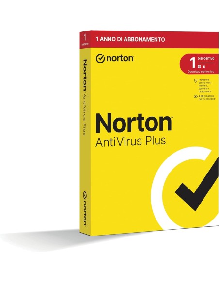 Norton Antivirus Plus 2026 Sicurezza antivirus ITA 1 licenza e 1 anno i