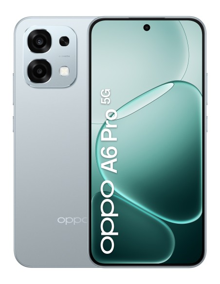 OPPO A6 Pro 5G Smartphone, Foto AI 50MP, Frontale 16MP, Display 6.57” 120HZ AMOLED FHD+, 6500mAh, RAM 8(Esp8GB)+ROM 256GB