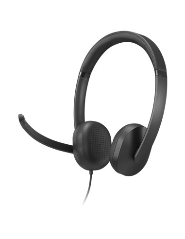 Lenovo VoIP Headset 5000 Auricolare Cablato A Padiglione Ufficio USB tipo-C Nero