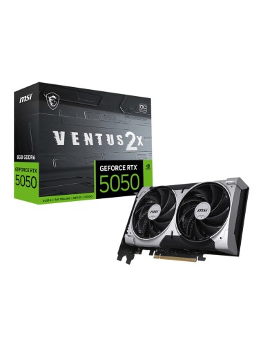 MSI GEFORCE RTX 5050 8G VENTUS 2X OC scheda video NVIDIA 8 GB GDDR6