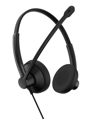 EPOS 1001421 cuffia e auricolare Cablato A Padiglione Ufficio USB Type-C   USB Type-A Nero