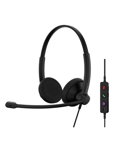 EPOS 1001421 cuffia e auricolare Cablato A Padiglione Ufficio USB Type-C   USB Type-A Nero