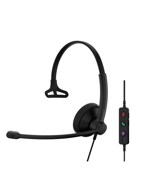 EPOS 1001419 cuffia e auricolare Cablato A Padiglione Ufficio USB Type-C   USB Type-A Nero