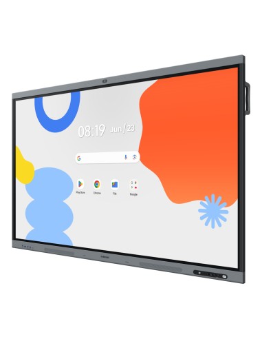Samsung LH65WAFPLGC lavagna interattiva 165,1 cm (65") 3840 x 2160 Pixel Touch screen Nero, Grigio