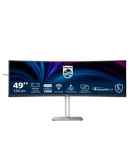 Philips 5000 series 49B2U5900C 00 Monitor PC 124 cm (48.8") 5120 x 1440 Pixel Dual QHD LCD Nero