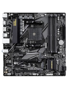 GIGABYTE B550M DS3H R2 Scheda madre - CPU AMD Ryzen 5000, VRM a 5+3 fasi, fino a 4733 MHz DDR4 (O.C.), 1x M.2 PCIe 4.0 + 1x M.2 2