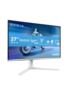 Philips Evnia 6000 27M2N6501L 00 Monitor PC 67,3 cm (26.5") 2560 x 1440 Pixel Quad HD QD-OLED Bianco