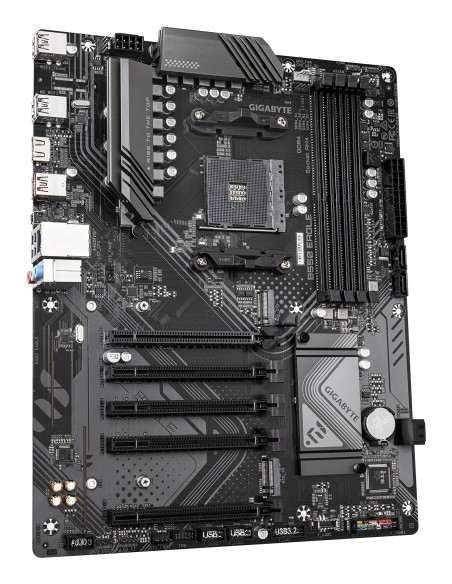 GIGABYTE B550 EAGLE Scheda madre - CPU AMD Ryzen serie 5000 G, VRM a 10+3+1 fasi, fino a 3200 MHz DDR4, 1xPCIe 4.0 + 1xPCIe 3.0