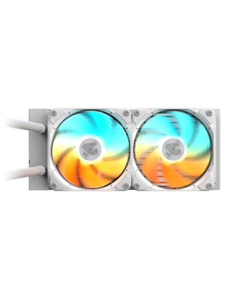 GIGABYTE GAMING 240 ICE Dissipatore a Liquido per CPU - 2x120mm Ventole ARGB, meccanismo di bloccaggio a scorrimento,