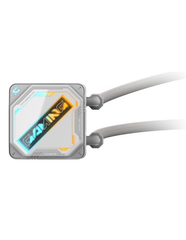 GIGABYTE GAMING 240 ICE Dissipatore a Liquido per CPU - 2x120mm Ventole ARGB, meccanismo di bloccaggio a scorrimento,