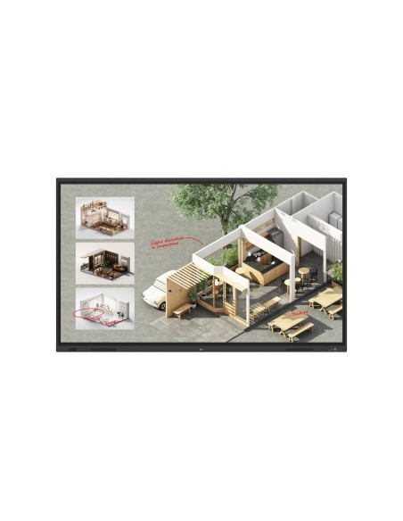 LG CreateBoard Standard lavagna interattiva 2,18 m (86") 3840 x 2160 Pixel Touch screen Nero