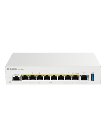 D-Link DBR-600-P B router cablato 2.5 Gigabit Ethernet Bianco