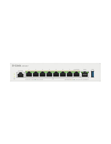 D-Link DBR-600-P B router cablato 2.5 Gigabit Ethernet Bianco