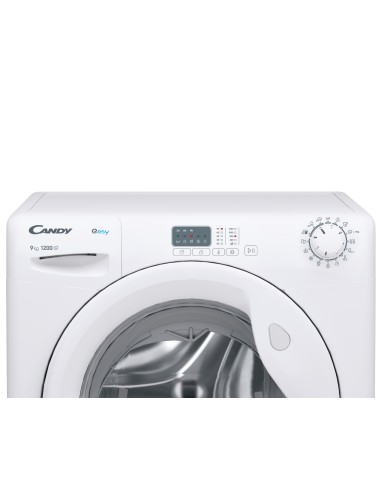 Candy Easy, Lavatrice Carica Frontale 9 KG, Classe B, 1200 giri, Bianco, EY291DW4 1-S