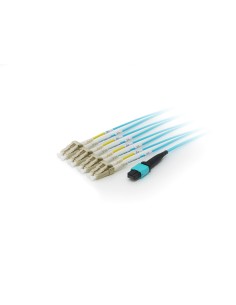 Equip 25558307 cavo InfiniBand e in fibra ottica 3 m MPO LC Colore acqua