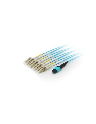 Equip 25558307 cavo InfiniBand e in fibra ottica 3 m MPO LC Colore acqua