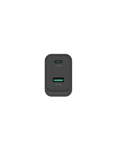 Conceptronic ALTHEA20B45 Caricabatterie per dispositivi mobili Universale Nero AC Ricarica rapida Interno