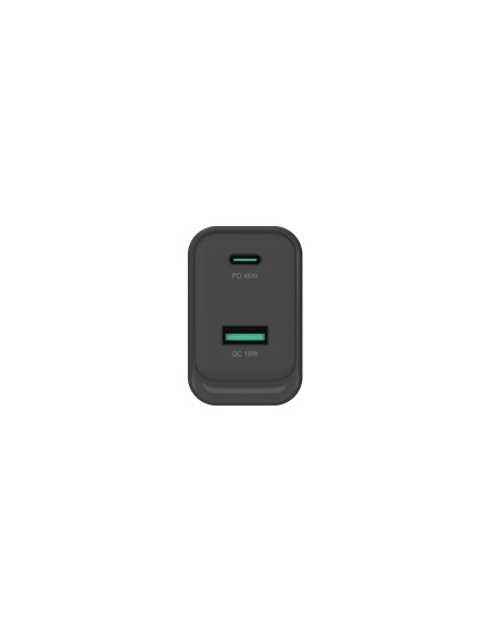 Conceptronic ALTHEA20B45 Caricabatterie per dispositivi mobili Universale Nero AC Ricarica rapida Interno