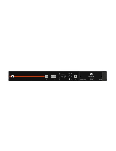 Vertiv Geist AU01X1R0-10L137-1C14C14A900-D unità di distribuzione dell'energia (PDU) 10 presa(e) AC 0U Nero