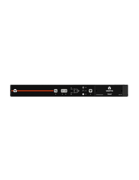 Vertiv Geist AU01X1R0-10L137-1C14C14A900-D unità di distribuzione dell'energia (PDU) 10 presa(e) AC 0U Nero