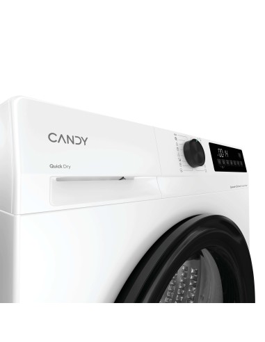 Candy PRODRY 300, Asciugatrice 10 KG, Classe C, Bianco, Inverter, 5 Cicli rapidi, GD 10N3B-S