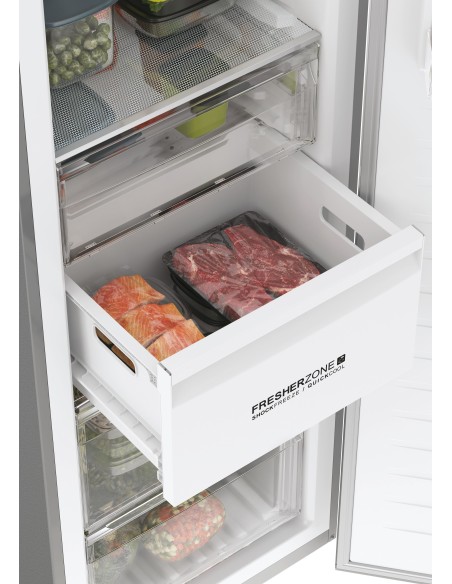 Haier INSTASWITCH H3F330SEH1 Congelatore verticale Libera installazione 330 L Grigio