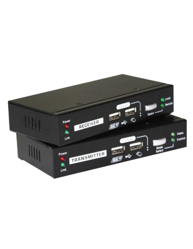 LevelOne KVM-9036 estensore KVM Trasmettitore e ricevitore