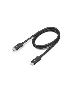 Lenovo 4X91K16968 Cavo Thunderbolt 0,7 m 40 Gbit s Nero