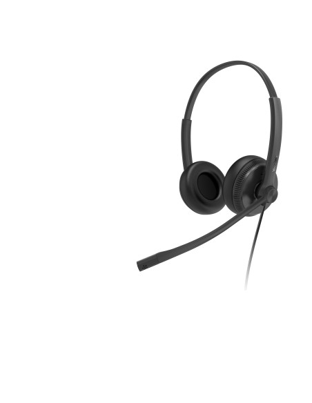 Yealink UH34 Dual Teams Auricolare Cablato A Padiglione Ufficio USB tipo A Nero