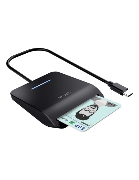 Trust Primo lettore di card readers Interno USB USB tipo-C Nero