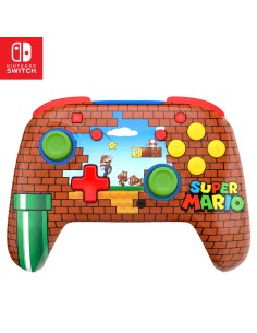 Turtle Beach Rematch Mario Bricks Controller da gaming wireless per Nintendo Switch. Funziona anche con Nintendo Switch 2 -