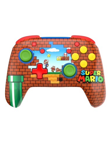 Turtle Beach Rematch Mario Bricks Controller da gaming wireless per Nintendo Switch. Funziona anche con Nintendo Switch 2 -