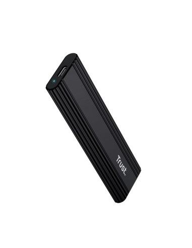Trust 25806 contenitore di unità di archiviazione Box esterno SSD Nero