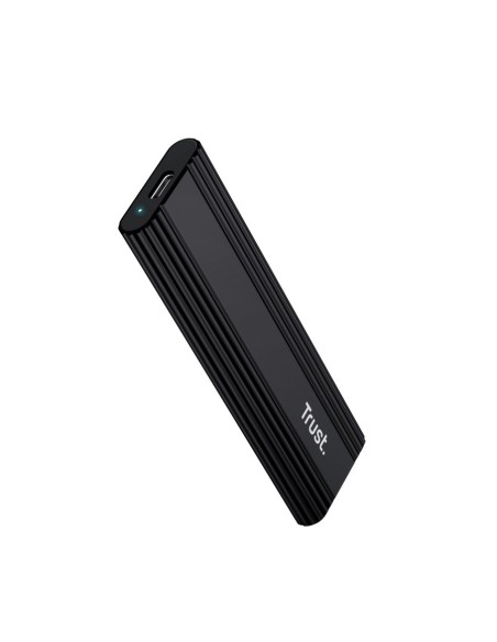Trust 25806 contenitore di unità di archiviazione Box esterno SSD Nero