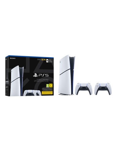 Sony Playstation 5 Slim Digital 825 GB Wi-Fi Nero, Bianco