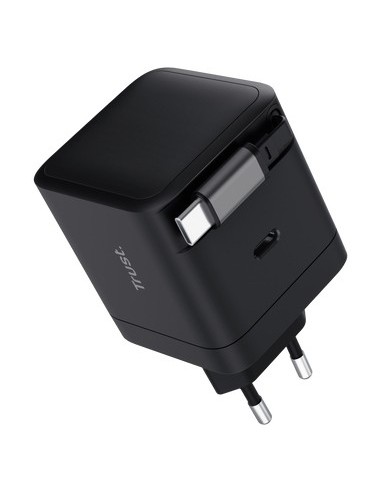 Trust Maxo Caricabatteria retrattile USB-C PD da 65 W
