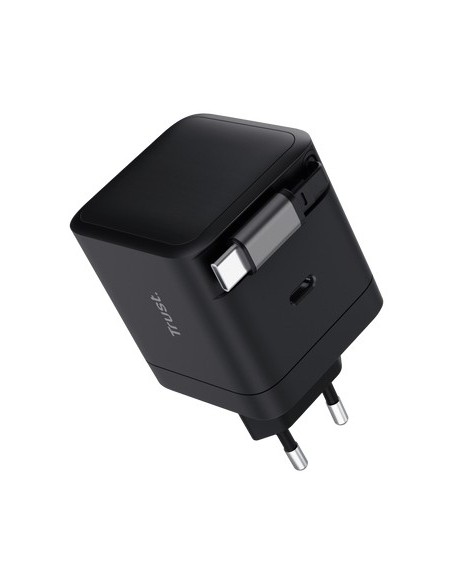 Trust Maxo Caricabatteria retrattile USB-C PD da 65 W