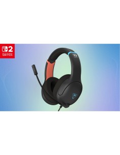 Turtle Beach Airlite Fit Nero carbone Cuffie da gioco con cavo - Con licenza ufficiale per Nintendo Switch 2, Nintendo Switch,