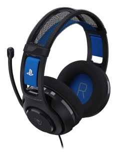Turtle Beach Atlas 200 Cuffie Nero da gioco cablate con licenza ufficiale per PlayStation - driver Nanoclear da 50 mm,